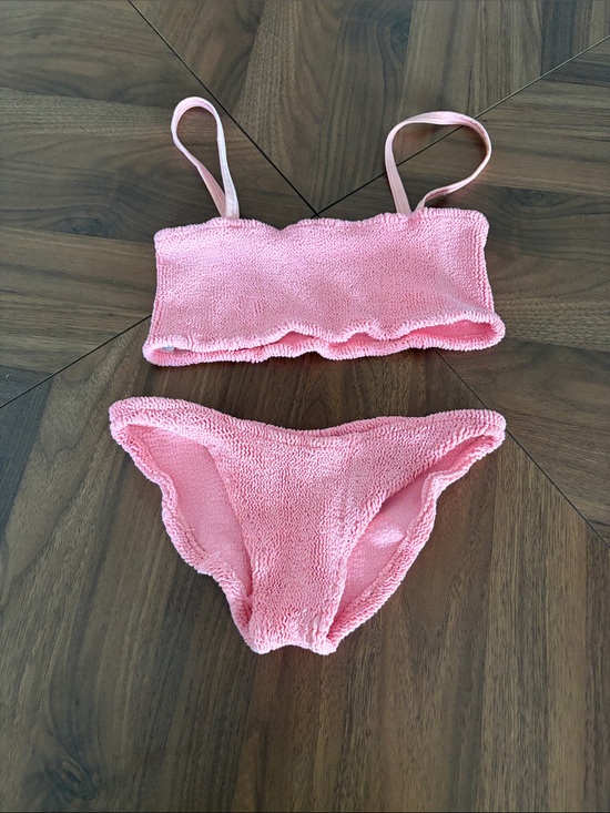 Hunza G Other - Hunza G Women’s Pink Terry Bikini Set